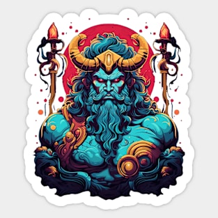 Hades, God of the Dead and Underworld Sticker